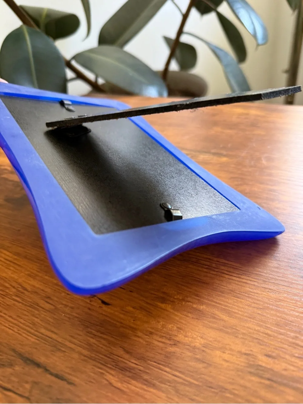 Cobalt Blue Curved Photo Frame